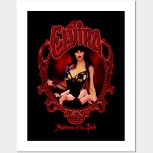 Elvira. Framed Mistress. (Version 1) Posters and Art